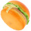 Artificial Simulation Burger Model For Bakery Photography Decor 7