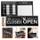 2 Sets Writable Open Closed Sign With Hours For Cafes Restaurants Shops 11
