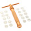 Alloy Rotary Mold Tools Set For Polymer Clay Diy Geometry Noodles 9