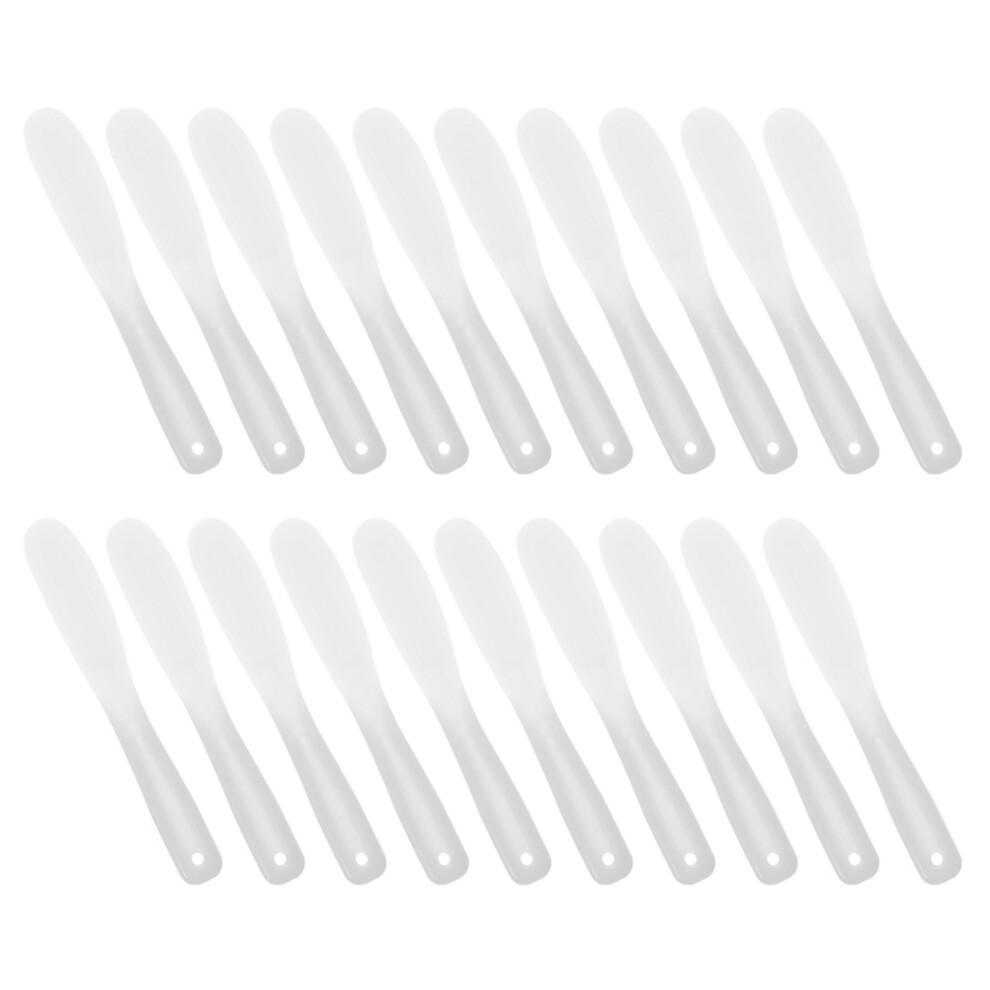 Vaguelly Cream 100 Pcs Makeup Spatulas Cosmetics Spoons Face Applicators