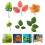 6Pcs Decorative Betta Hammocks Wear-Resistant Artificial Leaves 4
