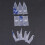 3Pcs Acrylic Paper Crane Pattern Stencil Kit For Craft Diy 3