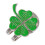 1Pc Golfing Hat Clip Clover Shape Four Leaf Decor 9