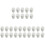 30 Pcs Microwave Steaming Egg Cups For Home Use White 2