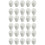 30 Pcs Microwave Steaming Egg Cups For Home Use White 8