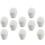 30 Pcs Microwave Steaming Egg Cups For Home Use White 11