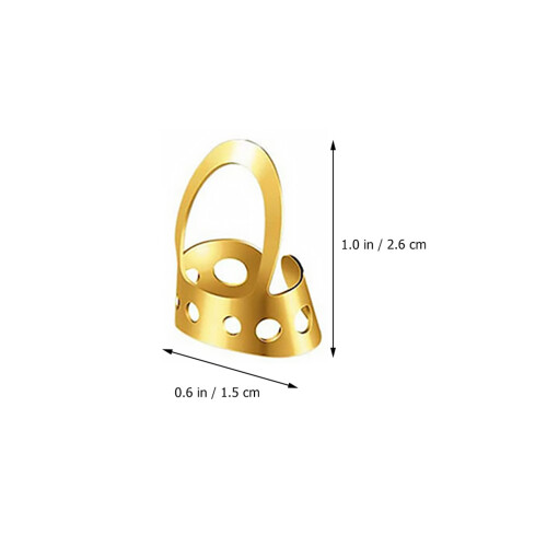 4Pcs Adjustable Thumb Pick Ring For Index And Middle Finger 1