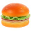 Artificial Simulation Burger Model For Bakery Photography Decor 1