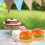 Artificial Simulation Burger Model For Bakery Photography Decor 10