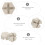 10Pcs Coral Plate Base For Aquarium Ceramic Racks 4