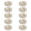 10Pcs Coral Plate Base For Aquarium Ceramic Racks 9