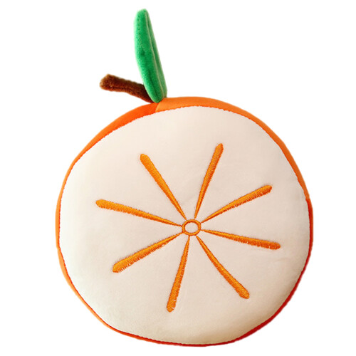 25cm Simulation Lemon Plush Toy Stuffed Back Cushion For Kids Sofa