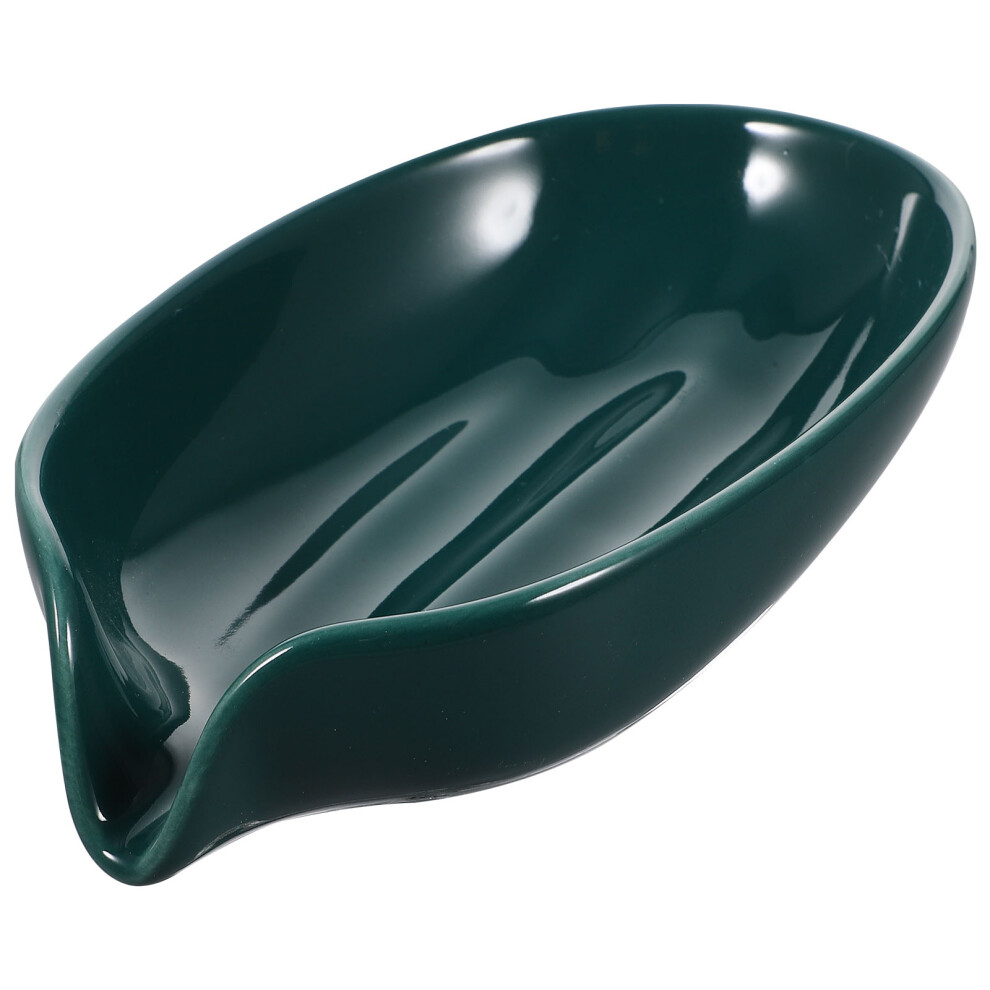 Ceramic Bar Soap Holder Rack Dish Tray For Bathroom Restroom-image-OPC-PKX9RBX-NEW