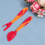 3 Sets Kids Training Tableware With Easy Grip Spoon Fork For Toddlers Red 11
