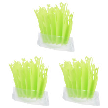 3Pcs Reptile Tank Humidifier Simulated Plants Terrarium Decor