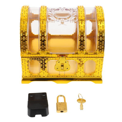 Decorative Treasure Chest Multi-Function Vintage Pirate Box 2