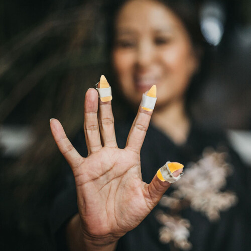 1 Set Guzheng Nails Finger Protectors For Playing 2