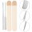 2 Sets Foundation Mixing Stick Long Handle Makeup Spatula Tool 11