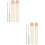 2 Sets Foundation Mixing Stick Long Handle Makeup Spatula Tool 8
