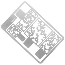 Hollow Out Camouflage Painting Stencil For Colored Spray