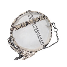 1Sac À Main Jelly Transparent Estival Compact Style Coloré
