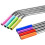 8 Pcs Silicone Case For Stainless Steel Reusable Straw 9