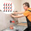 50Pcs Floor Tile Lever Tool Manual Screwing Leveler Height Adjustment 3