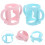 2Pcs Silicone Bottle Handle For Baby Feeding And Nursing Grip 6