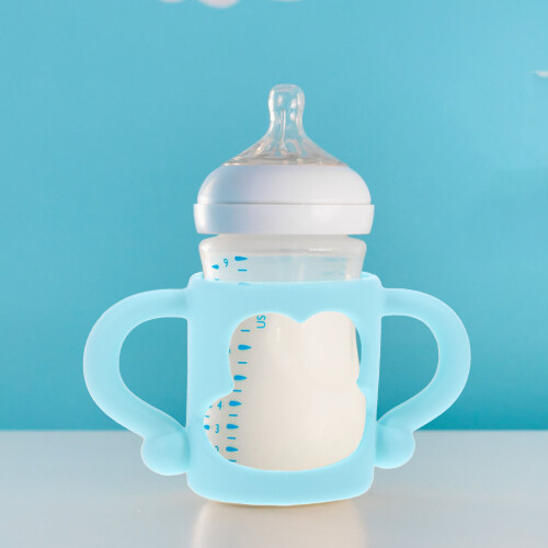 2Pcs Silicone Bottle Handle For Baby Feeding And Nursing Grip 2
