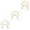 6 Pcs Weaving Teapot Handles Kettle Replacement Handle Supplies 7