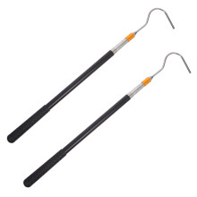 4 Pcs Telescopic Attic Ladder Pull Down Hook Pole For Loft Stairs