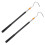 4 Pcs Telescopic Attic Ladder Pull Down Hook Pole For Loft Stairs 1