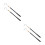 4 Pcs Telescopic Attic Ladder Pull Down Hook Pole For Loft Stairs 4