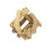 2Pièces Support Chandelier Bois Khaki Pour Décoration 9