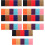 50 Pcs Colorful Pu Sheets Craft Patch Kit 7