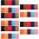 50 Pcs Colorful Pu Sheets Craft Patch Kit 11