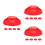 15 Pcs Plastic Sensor Cover For Kitchen Fire Alarm Detector 10