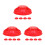 15 Pcs Plastic Sensor Cover For Kitchen Fire Alarm Detector 5