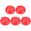 15 Pcs Plastic Sensor Cover For Kitchen Fire Alarm Detector 3