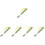 5Pcs Tremble Proof Adaptive Nonslip Spoon For Elderly And Disabled 7