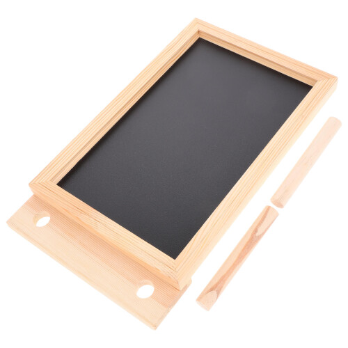 2Pièces Tableaux Ardoises En Bois Réutilisables Pour Annonces 2