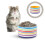 2Pcs Thickened Ceramic Pet Feeding Bowl For Hamster Animal 6