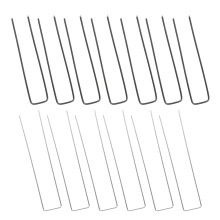 30pcs Iron Garden Pile U-Shaped Nails Fixing Turf Tool For Fixing Weed