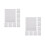 1600 Pcs Double Sided Adhesive Dots Clear Removable For Wall Hanging 9