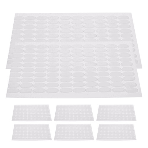 1600 Pcs Double Sided Adhesive Dots Clear Removable For Wall Hanging 2