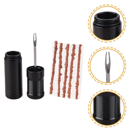 One Set Tire Plug Kit Rubber Repair Strips Emergency Use 1