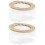 2St Compacte Hamster Zandbak Met in Helder Design 1