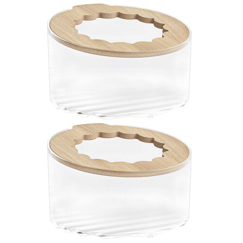 2St Compacte Hamster Zandbak Met in Helder Design