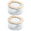 2St Compacte Hamster Zandbak Met in Helder Design 5