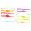 24Pcs Silicone Wine Cup Markers For Goblet Drinking Glasses 10